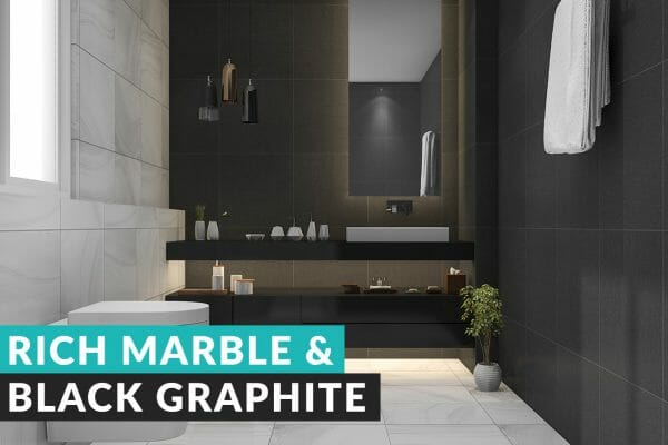 dark trend marble-and-graphite